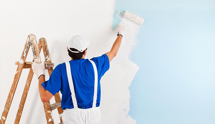 painting service provider professional painter painting wall