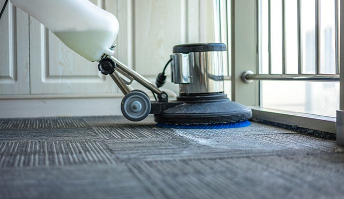 professional carpet cleaning by machine